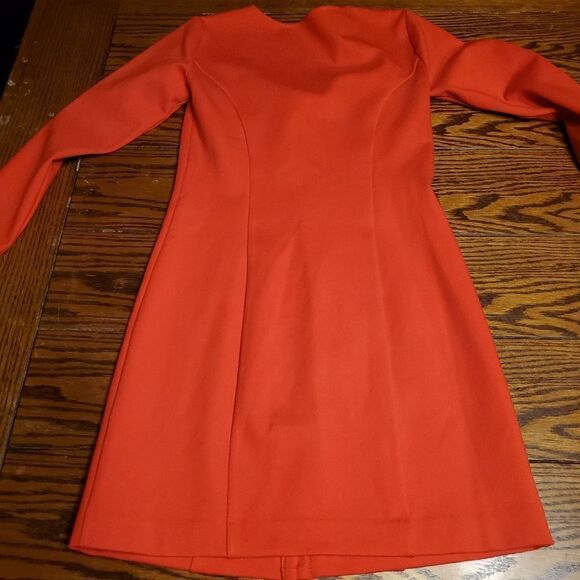 NBD Robbie red orange dress Sz small - Picture 5 of 5